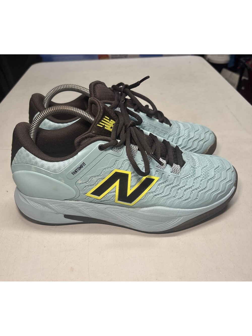 New Balance Fresh Foam X CT Rally v2 Tennis Shoes Mens 8.5 2E EE Wide Blue Black